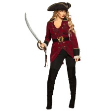 Déguisement pirate femme luxe - SMIFFY'S - Capitaine - Marron - Adulte -  Cdiscount Jeux - Jouets