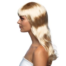 Perruque blonde longue femme