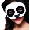 Masque panda en peluche