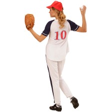 Costume baseball femme