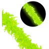 Boa plume vert fluo