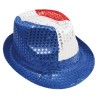 Chapeau bleu blanc rouge