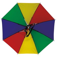 Chapeau parapluie multicolore