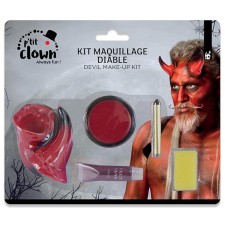 Kit maquillage diable pour Halloween