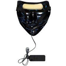 Masque avec LED bleu de tueur pour Halloween