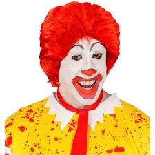 Perruque clown tueur Halloween ronald