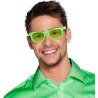 Lunettes vert fluo pour déguisement