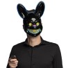 Masque Halloween LED lapin tueur