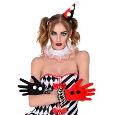 Accessoires déguisement arlequin femme Halloween