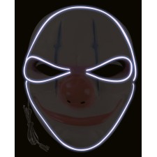 Masque clown LED Halloween