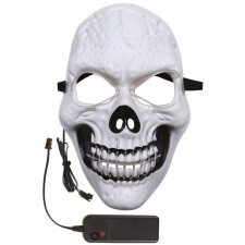 Masque squelette LED Halloween