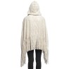 Poncho fantôme déguisement Halloween femme