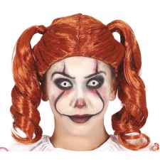 Perruque clown femme Halloween