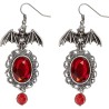 Boucles d'oreilles chauve-souris Halloween