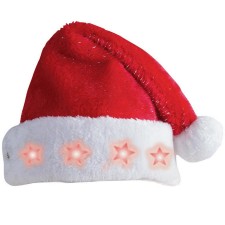 Bonnet de Noël lumineux adulte