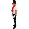 Costume bonhomme de neige avec accessoires