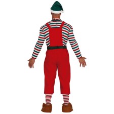 Costume lutin du Père Noël homme