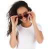 Lunettes cœur rouge