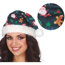 Bonnet de Noël original vert