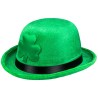 Chapeau de la Saint-Patrick vert avec trèfle