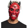 Masque diable rouge adulte