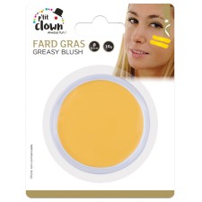 Fard gras maquillage jaune pour déguisement