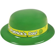 Chapeau melon St-Patrick pas cher vert