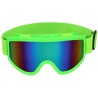 Accessoire de déguisement lunettes de ski vert fluo