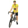 Déguisement cycliste vintage maillot jaune