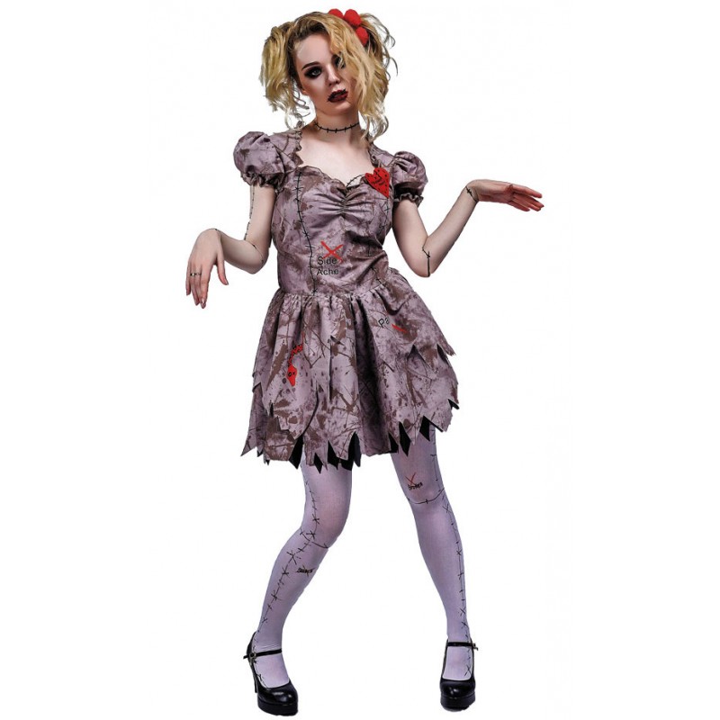 Déguisement Poupée Zombie Femme Halloween