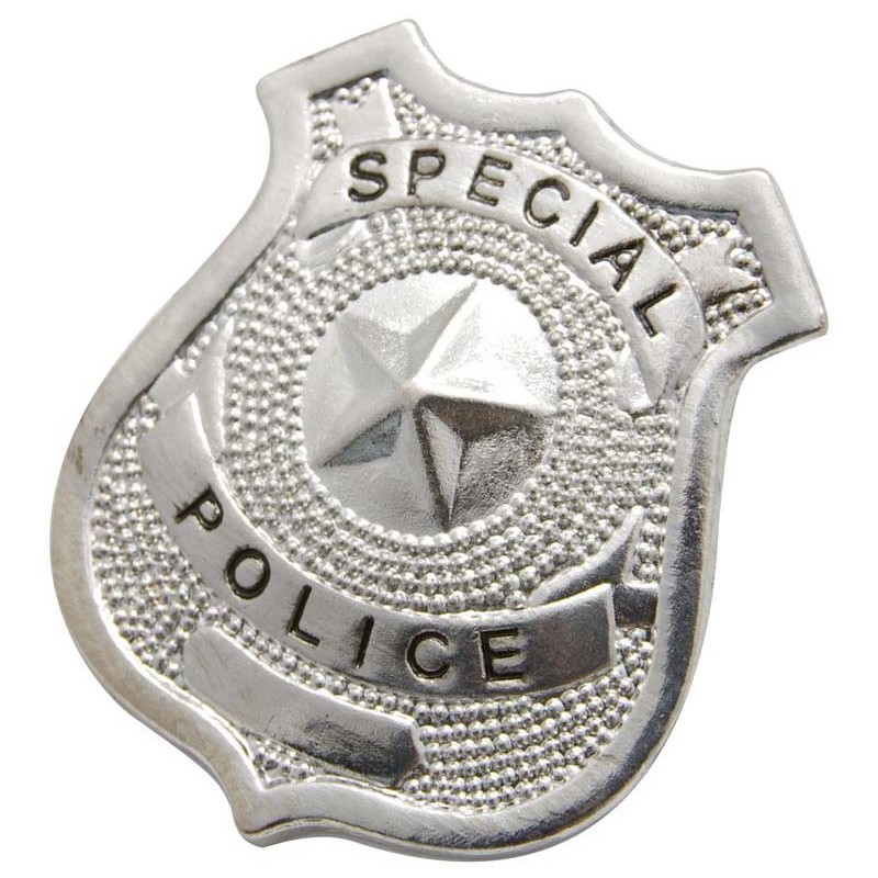 Insigne de police US, Special Police, argent - Achat vente pas